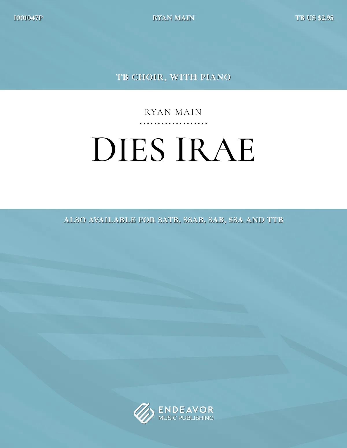 Dies Irae by Ryan Main - choral sheet music